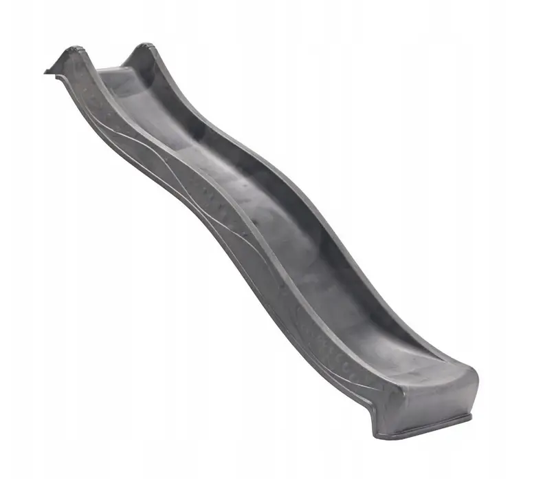 Гірка пластикова дитяча WCG для майданчика до 50 кг 2,2 м Антрацит (sp2200an) - фото 1 Гірка пластикова дитяча WCG для майданчика до 50 кг 2,2 м Антрацит (sp2200an) - фото 1