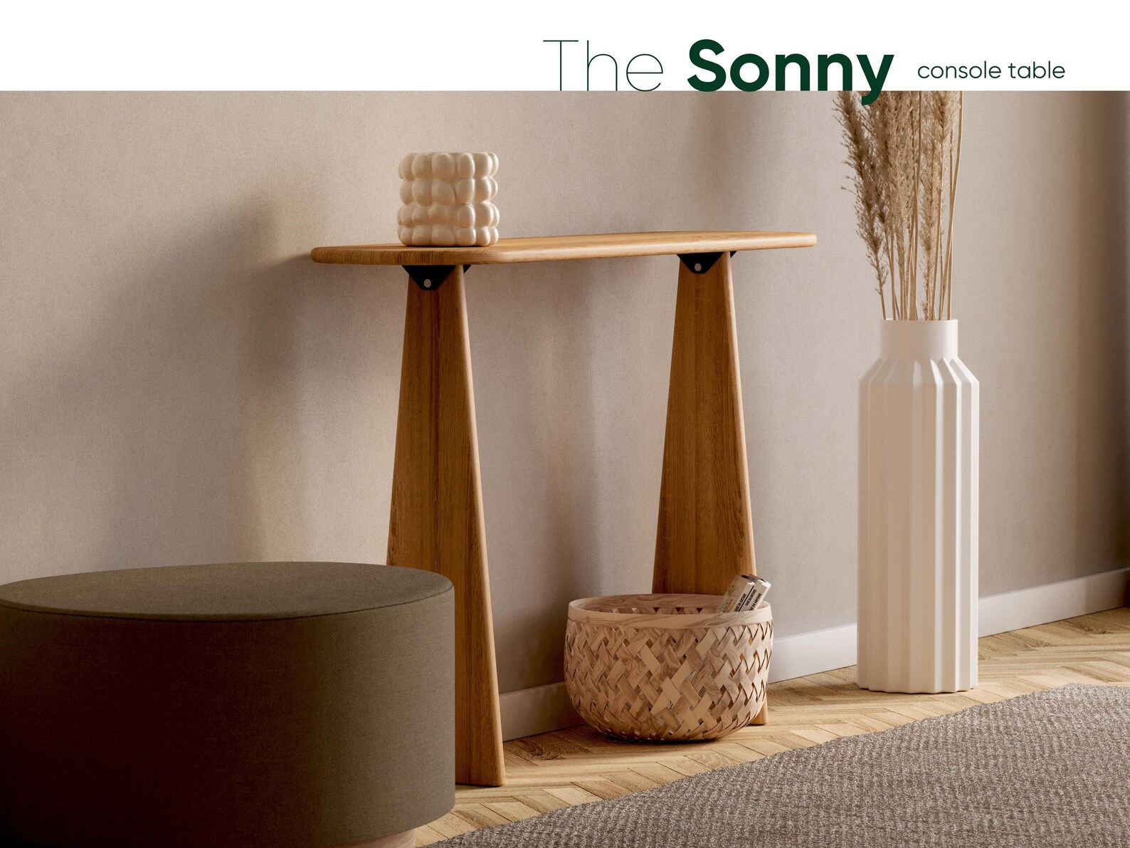 Консольний столик Sonnyз масиву дуба (28080047) - фото 2