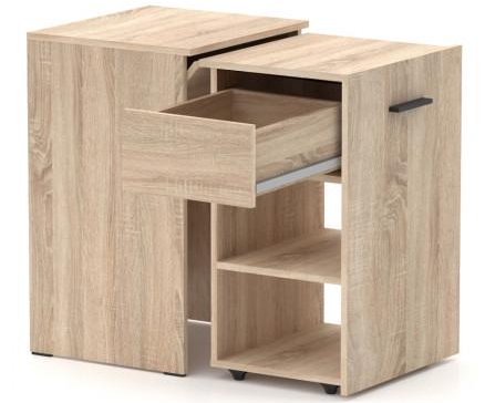 Стол-трансформер Knap Knap Hobana Ш1 140х50х75,6 см Дуб сонома - фото 2 Стол-трансформер Knap Knap Hobana Ш1 140х50х75,6 см Дуб сонома - фото 2