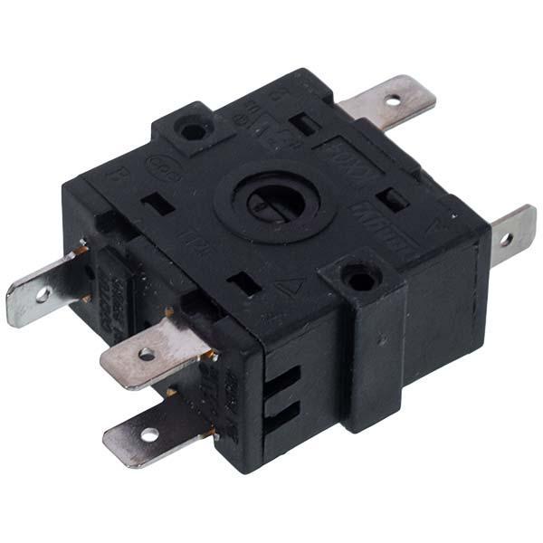 Переключатель режимов для масляного обогревателя на 6 контактов 4 позиции (2770202241) - фото 2 Переключатель режимов для масляного обогревателя на 6 контактов 4 позиции (2770202241) - фото 2