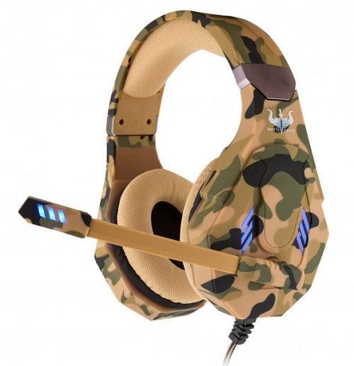 Наушники игровые Ovleng GT94 с микрофоном и подсветкой для компьютера (15575)