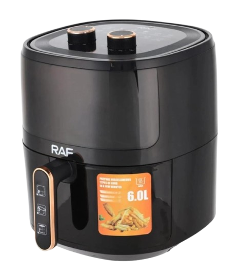 Мультипечь-аэрофритюрница RAF R.5324 6 л 1500 Вт Черный (RAF R.5324)