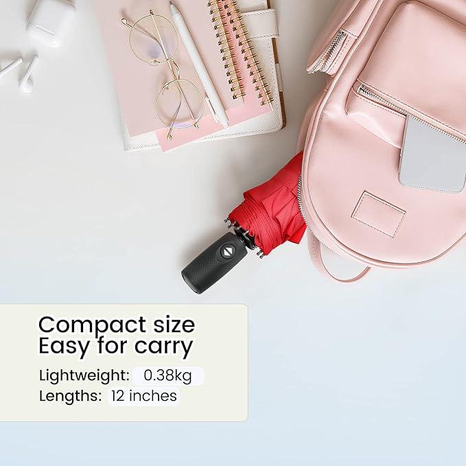 Зонт складной автомат Classic 8 спиц купол 113 см Red (30230) - фото 3 Зонт складной автомат Classic 8 спиц купол 113 см Red (30230) - фото 3