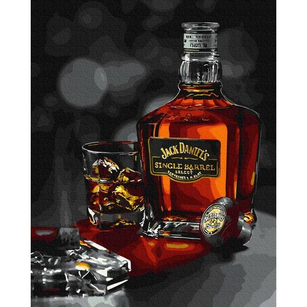 Картина по номерам Brushme GX35226 Медовый виски 40x50 см (1358112244)