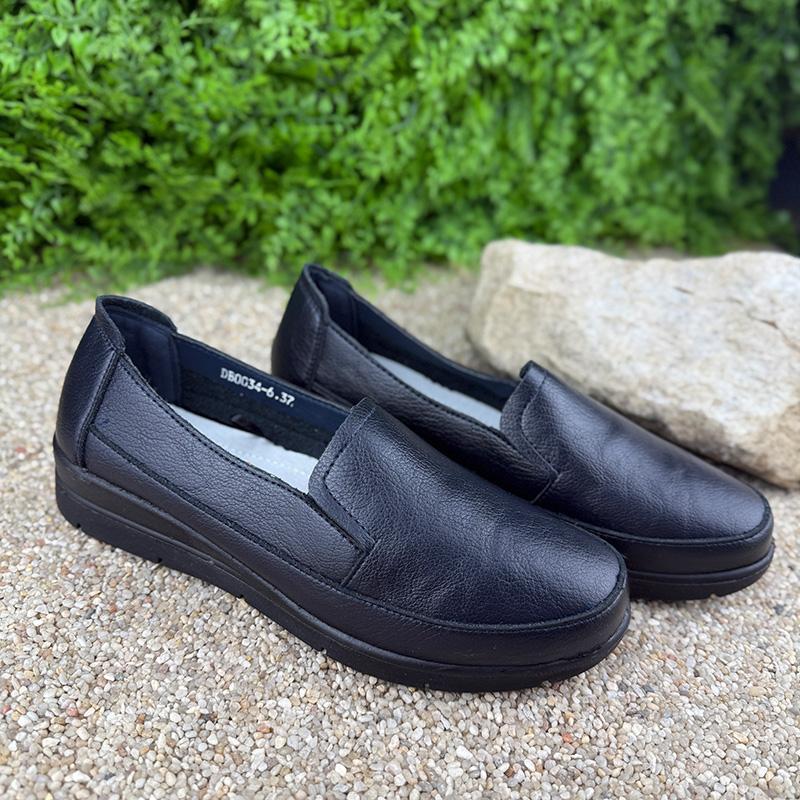 Мокасини шкіряні жіночі Е-002034-6 p. 40 25,5 см Темно-синій (109191697) - фото 3 Мокасини шкіряні жіночі Е-002034-6 p. 40 25,5 см Темно-синій (109191697) - фото 3