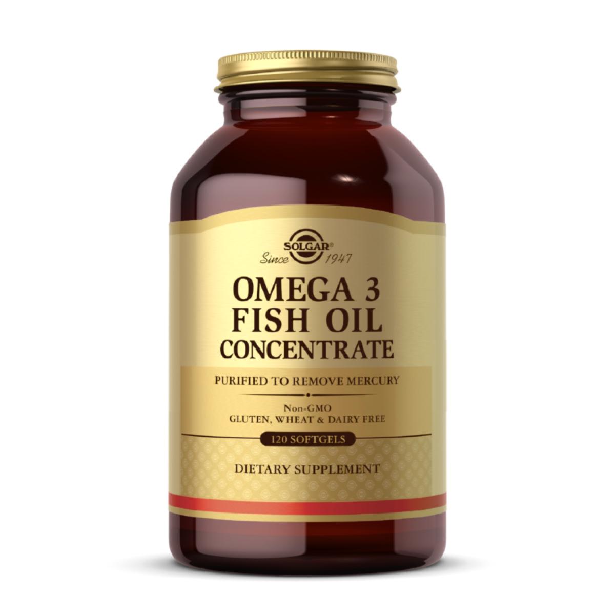 Жирные кислоты Omega-3 Fish Oil Concentrate 120 softgels (100-58-5816361-20)