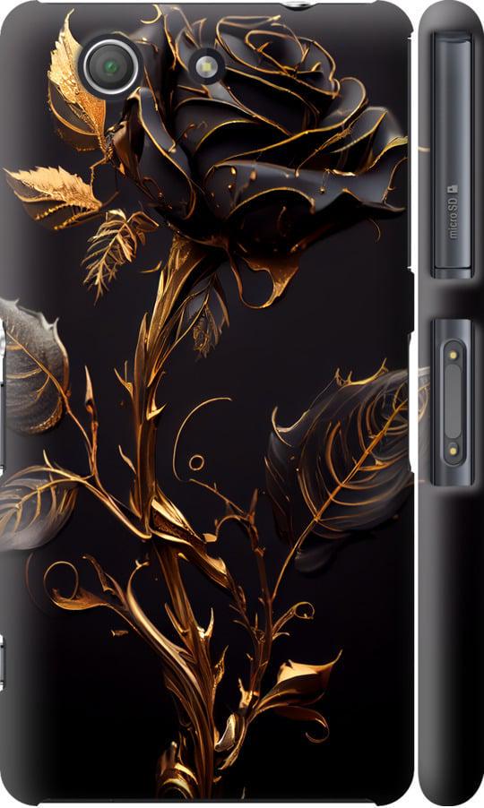 Чехол на Sony Xperia Z3 Compact D5803 Роза 3 (5552c-277-42517)