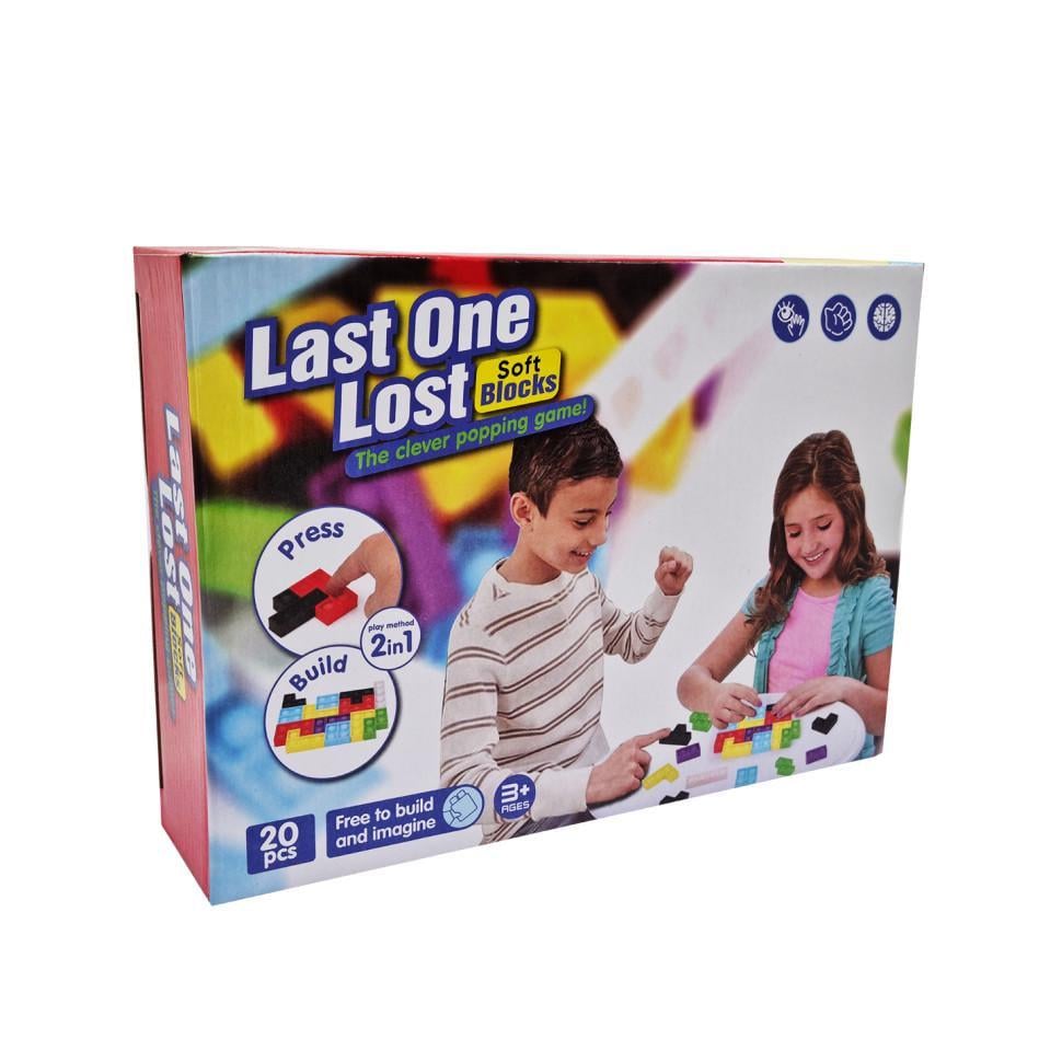 Конструктор детский 326PI с силиконовыми пузырями 20 деталей Красный (33268s44011)