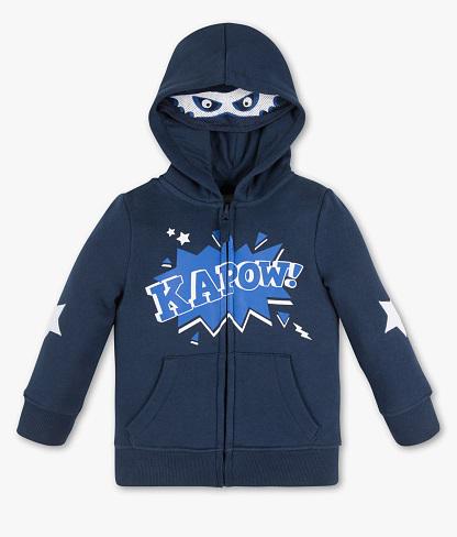 Толстовка для мальчика C&A размер 104 см Синий (2002905)