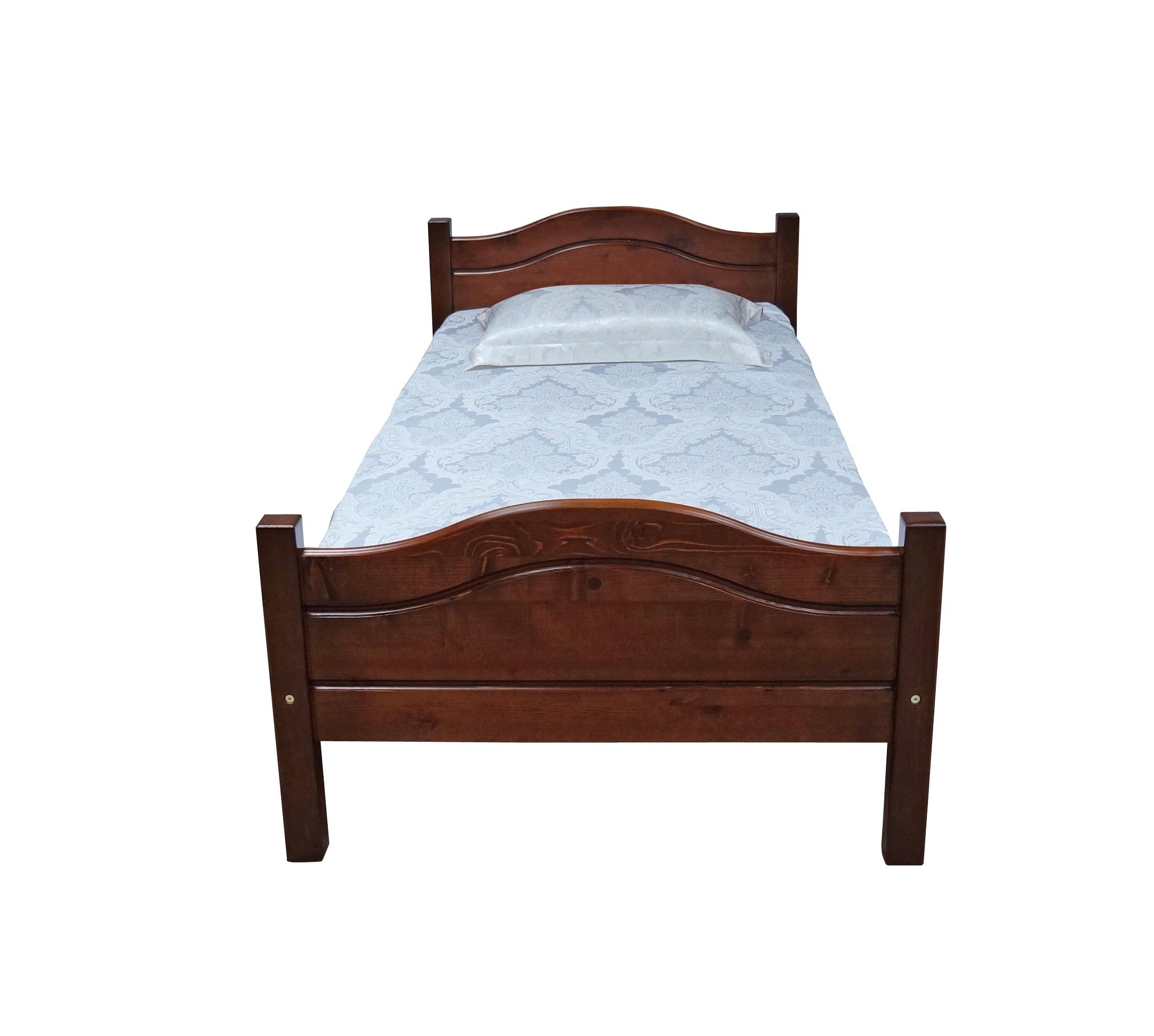 Ліжко односпальне дерев'яне Скіф Л-108 90х190 см Вільха - фото 2 Ліжко односпальне дерев'яне Скіф Л-108 90х190 см Вільха - фото 2