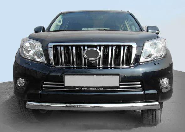 Передняя дуга ST008 CAN для Toyota Land Cruiser Prado 150 нержавеющая сталь Хром