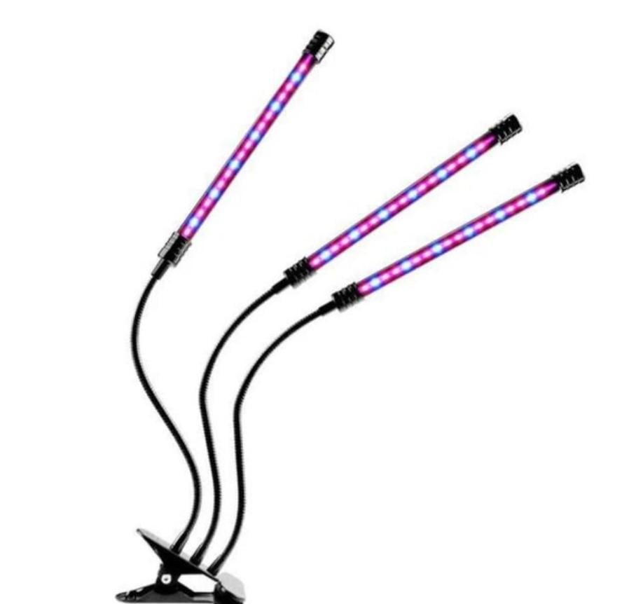 Фітолампа USB для росту рослин на 3 лампи світлодіодна LED (535)