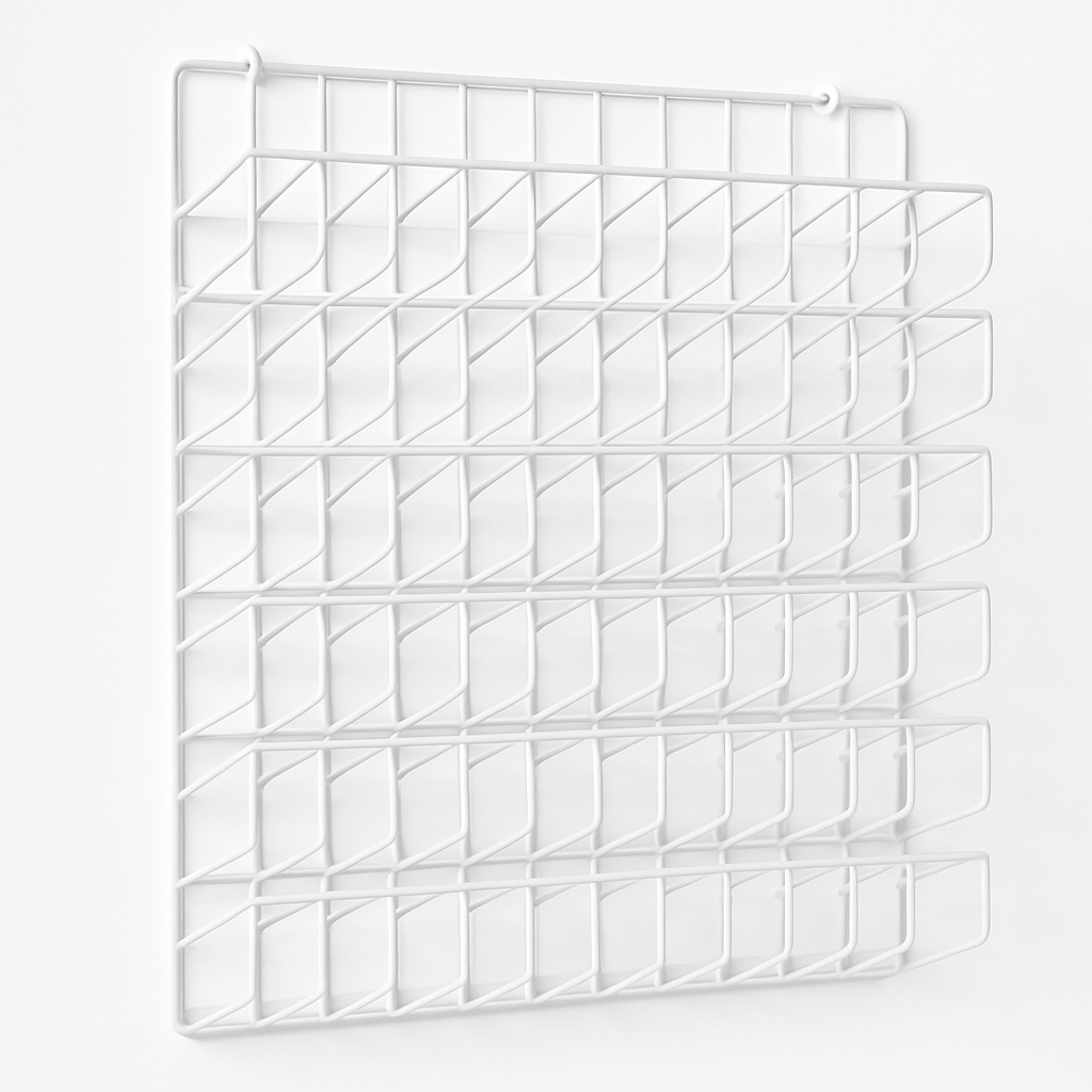 Полка-органайзер Stenson TD01350 для хранения белья 30х5х35 см Белый (553328)