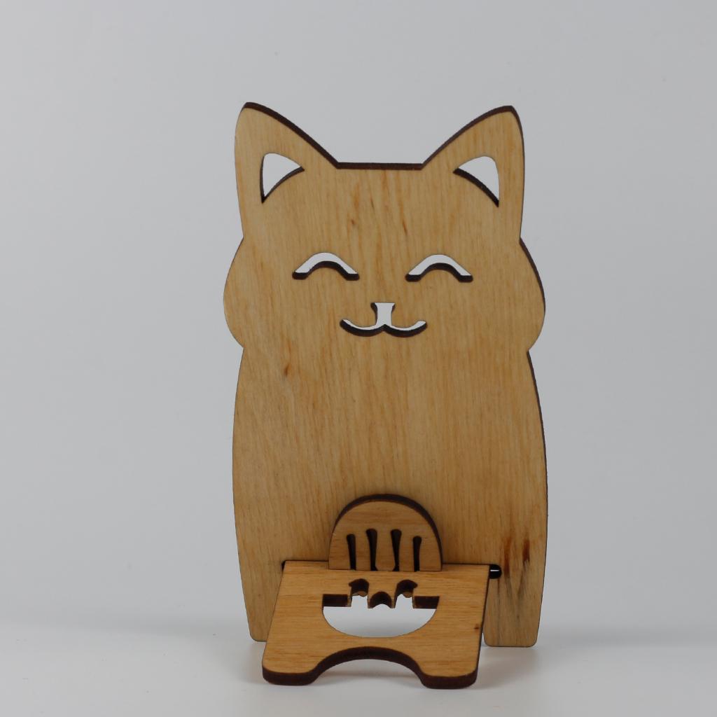 Підставка-тримач для телефону з дерева 18 (03020034) - фото 6 Підставка-тримач для телефону з дерева 18 (03020034) - фото 6