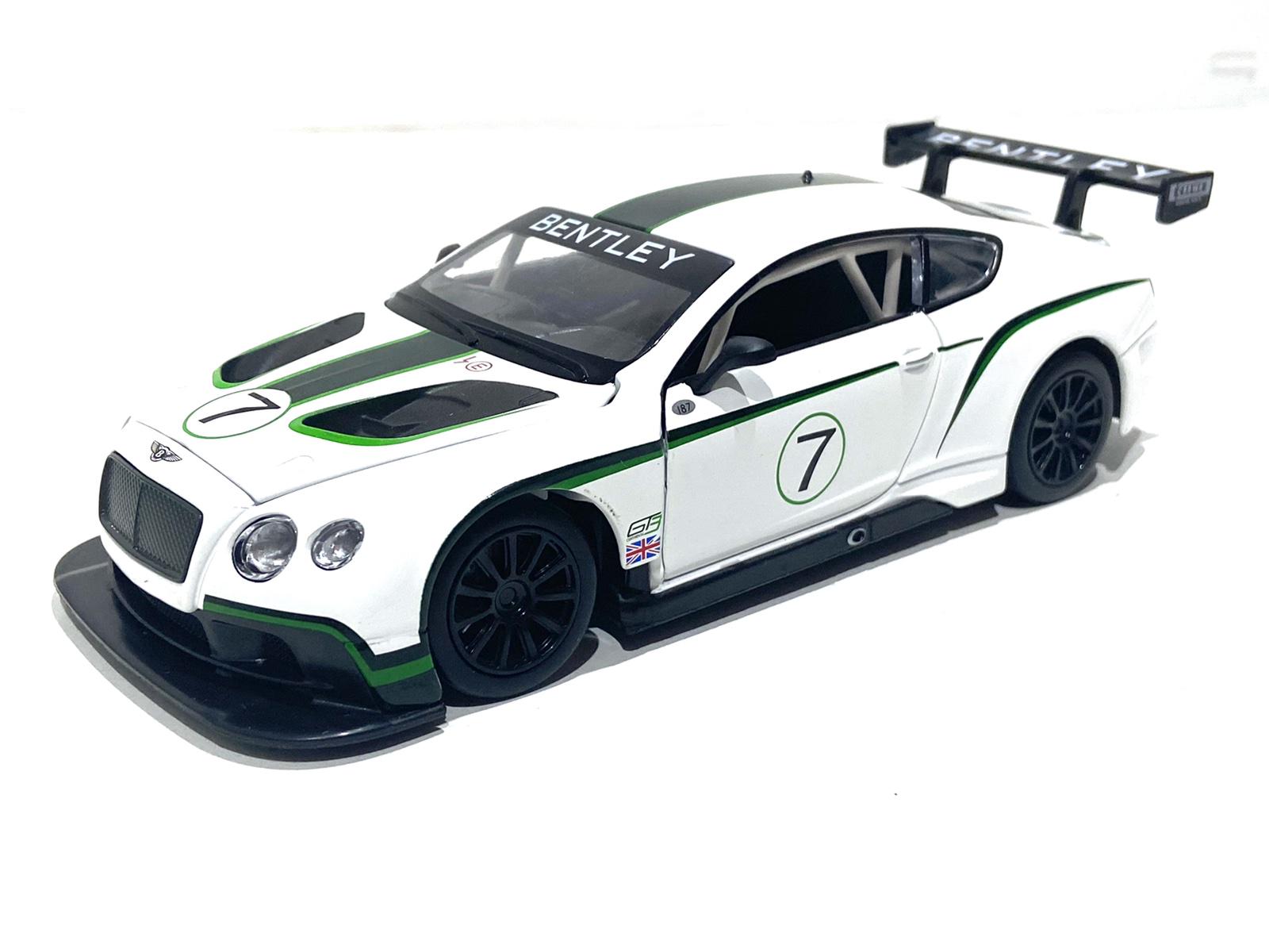 Машинка Автопром Bentley Continental GT3 1:24 Белый (68266A) - фото 6 Машинка Автопром Bentley Continental GT3 1:24 Белый (68266A) - фото 6
