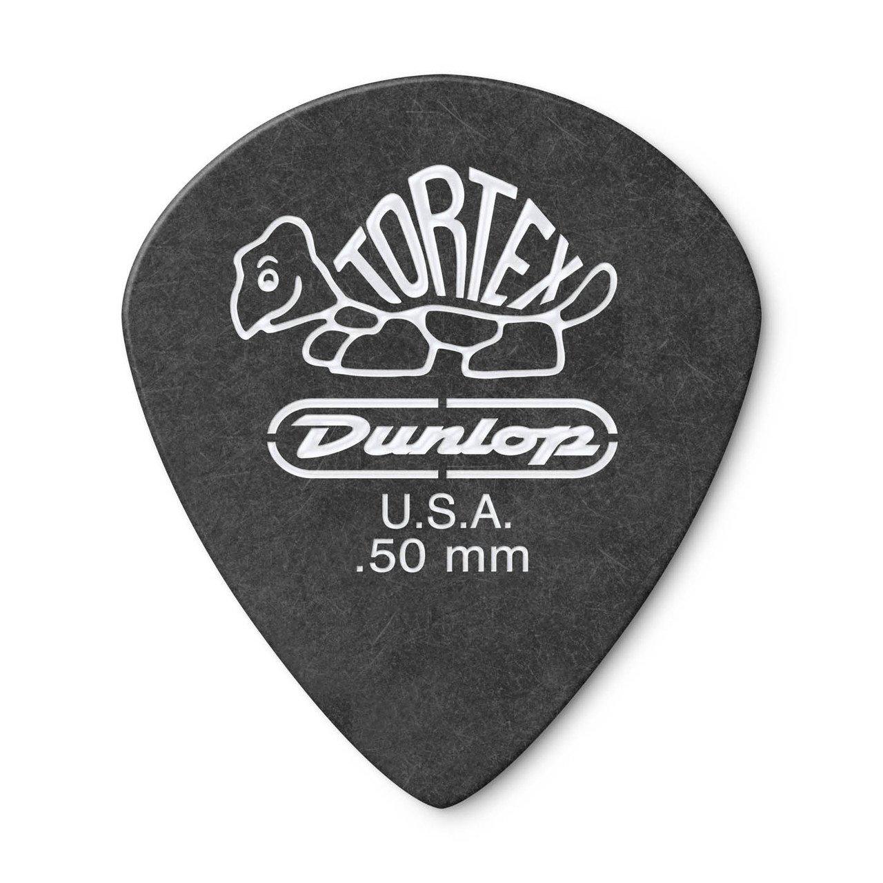 Медіатор Dunlop 482P.50 Tortex Pitch Black Jazz III 0,50 мм 12 шт. (125382)