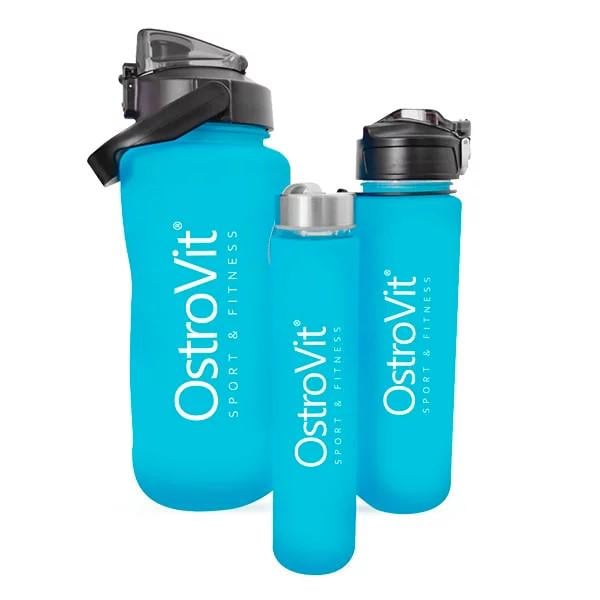 Набор бутылок Ostrovit Water Bottles 2000/900/500 мл Blue