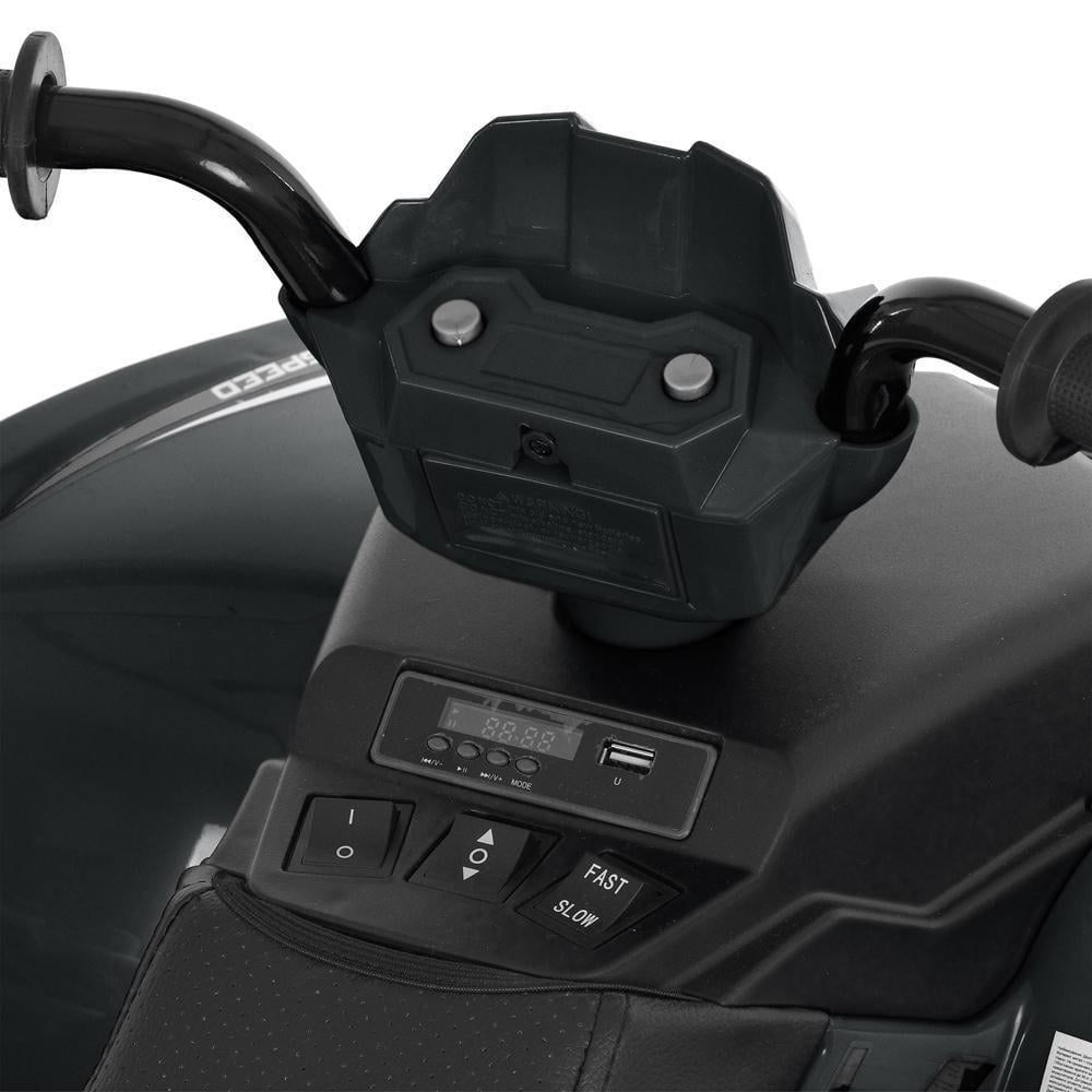 Детский электроквадроцикл Bambi M 6060EL 24V Черный - фото 6