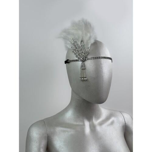 Резинка-украшение на голову Seta Decor 22-285WT-SL Кэтрин Ретро (28938599)