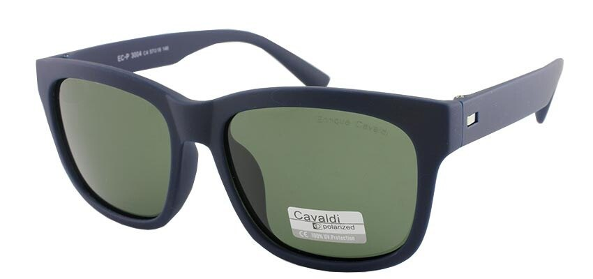 Очки солнцезащитные темные Cavaldi 3004 с поляризацией (01912)