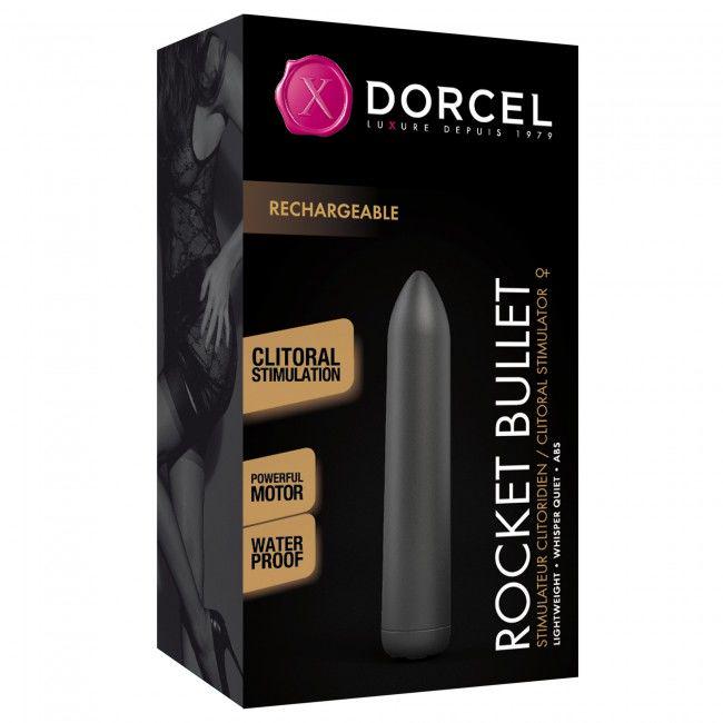 Вибропуля Dorcel Rocket Bullet Black (SO4070)