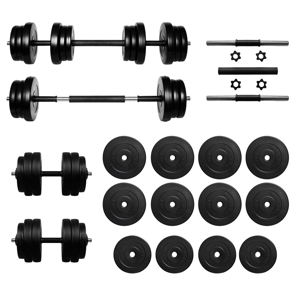 Гантели с функцией штанги RN-Sport 2в1 на 52 кг (2764274342)