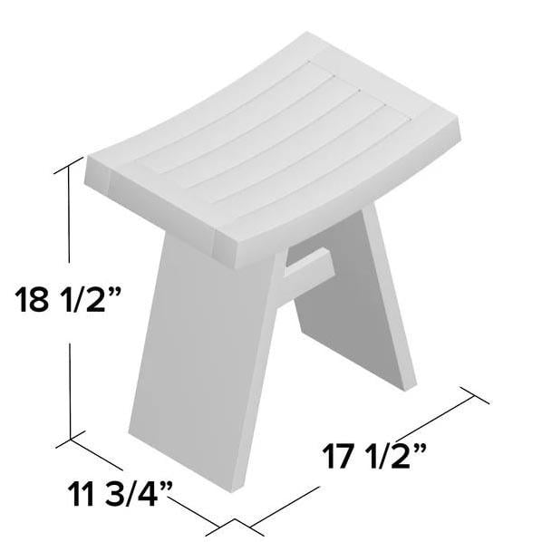 Стілець для ванної з дерева Ігостер Кориця (ТВН-001533) - фото 2 Стілець для ванної з дерева Ігостер Кориця (ТВН-001533) - фото 2