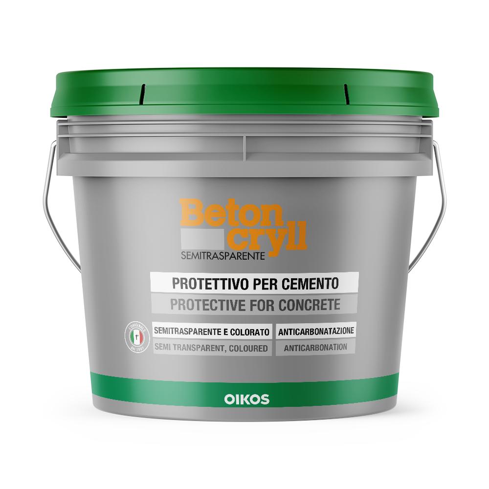 Покрытие защитное полупрозрачное Oikos BETONCRYLL SEMITRASPARENTE 1 л