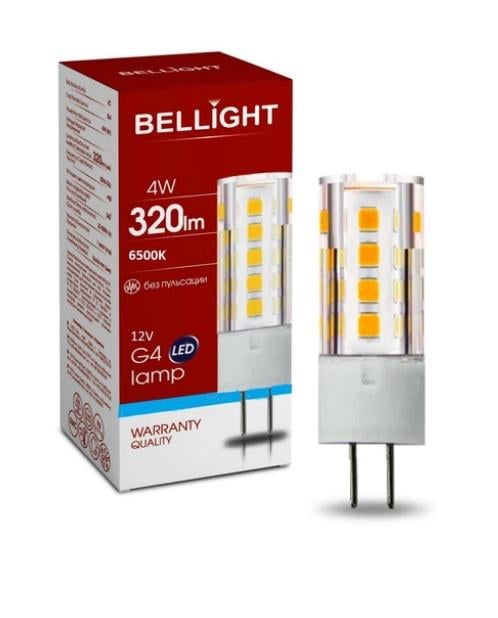 Лампа светодиодная низковольтная LED G4 12V 4W 6500K