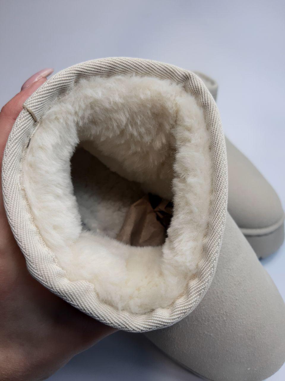 Уги жіночі VEAGIA р. 38 23,2 см Бежевий (7282-1 beige) - фото 4 Уги жіночі VEAGIA р. 38 23,2 см Бежевий (7282-1 beige) - фото 4