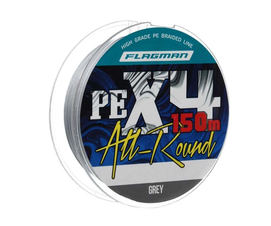 Шнур Flagman All-Round PE X-4 150 м 0,16 мм Grey (24351537)