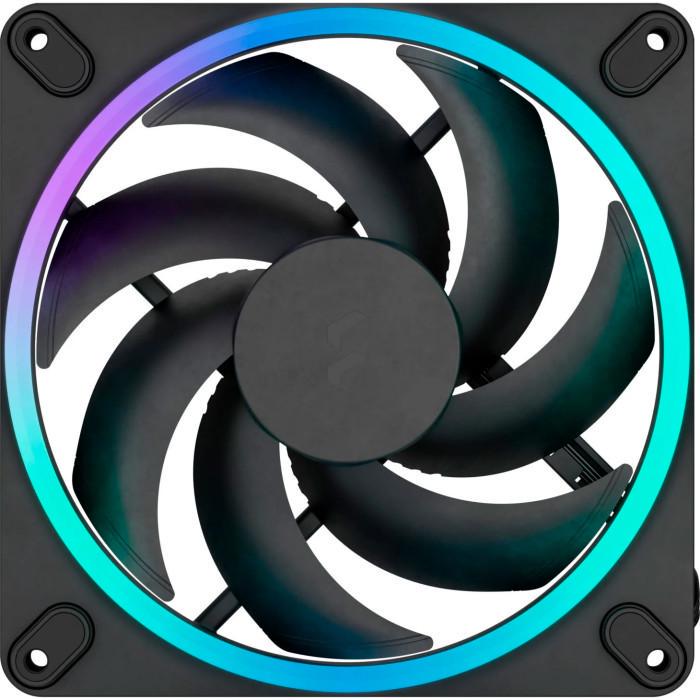 Вентилятор для корпуса Fractal Design Momentum 14 RGB PWM 140 мм Black (FD-F-MR1-1401)