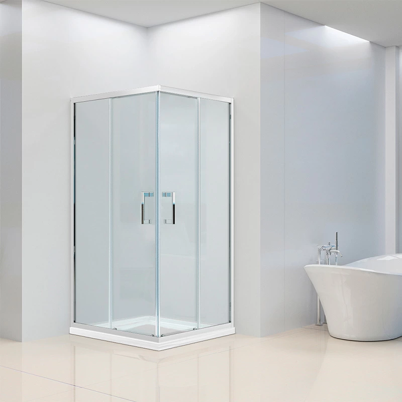 Душова кабіна Dusel А-513 двері розсувні/скло прозоре 100х100х190 (551311) - фото 8 Душова кабіна Dusel А-513 двері розсувні/скло прозоре 100х100х190 (551311) - фото 8