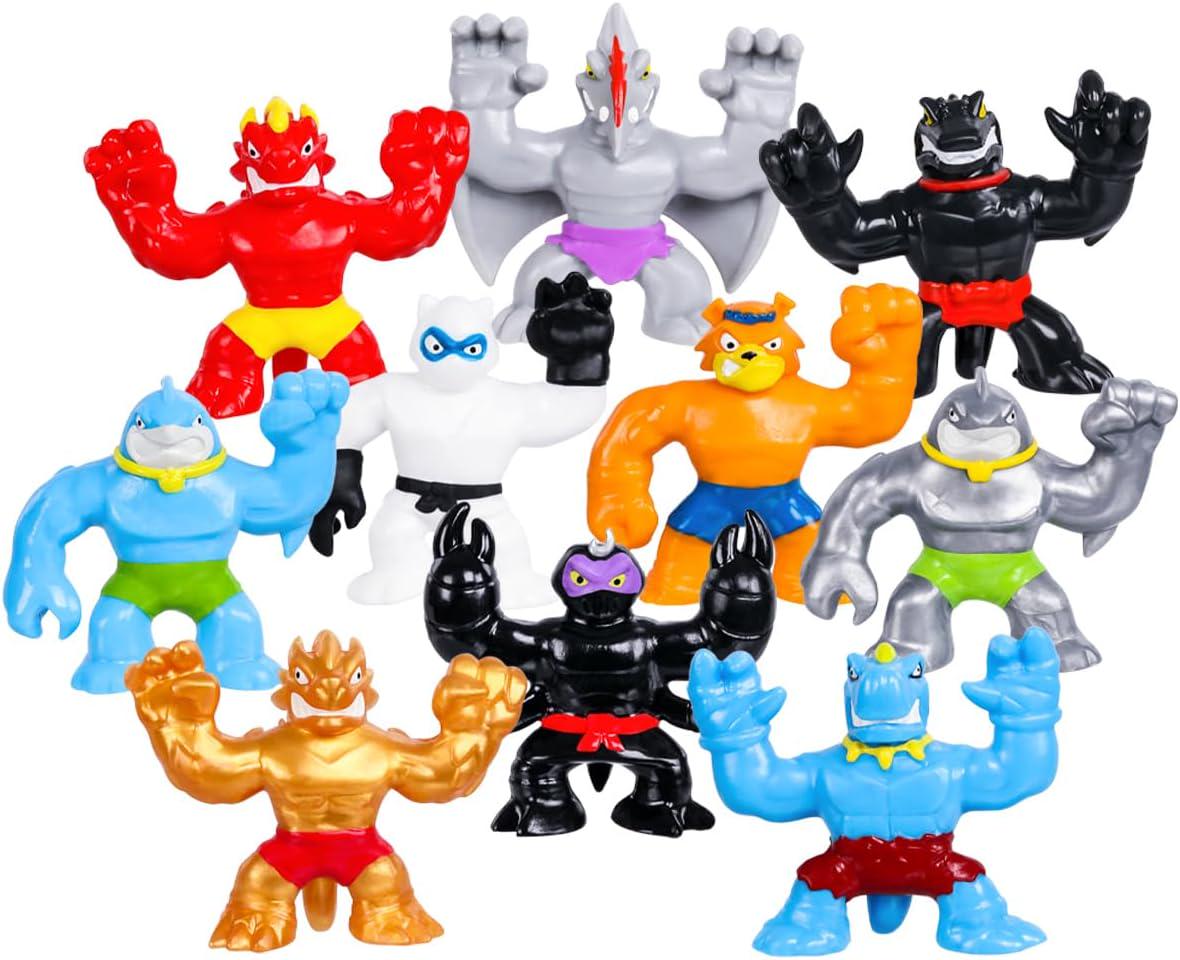 Фигурки стретч-антистресс Goo Jit Zu Mini Dino Power Mega Pack 10 шт. (42562)