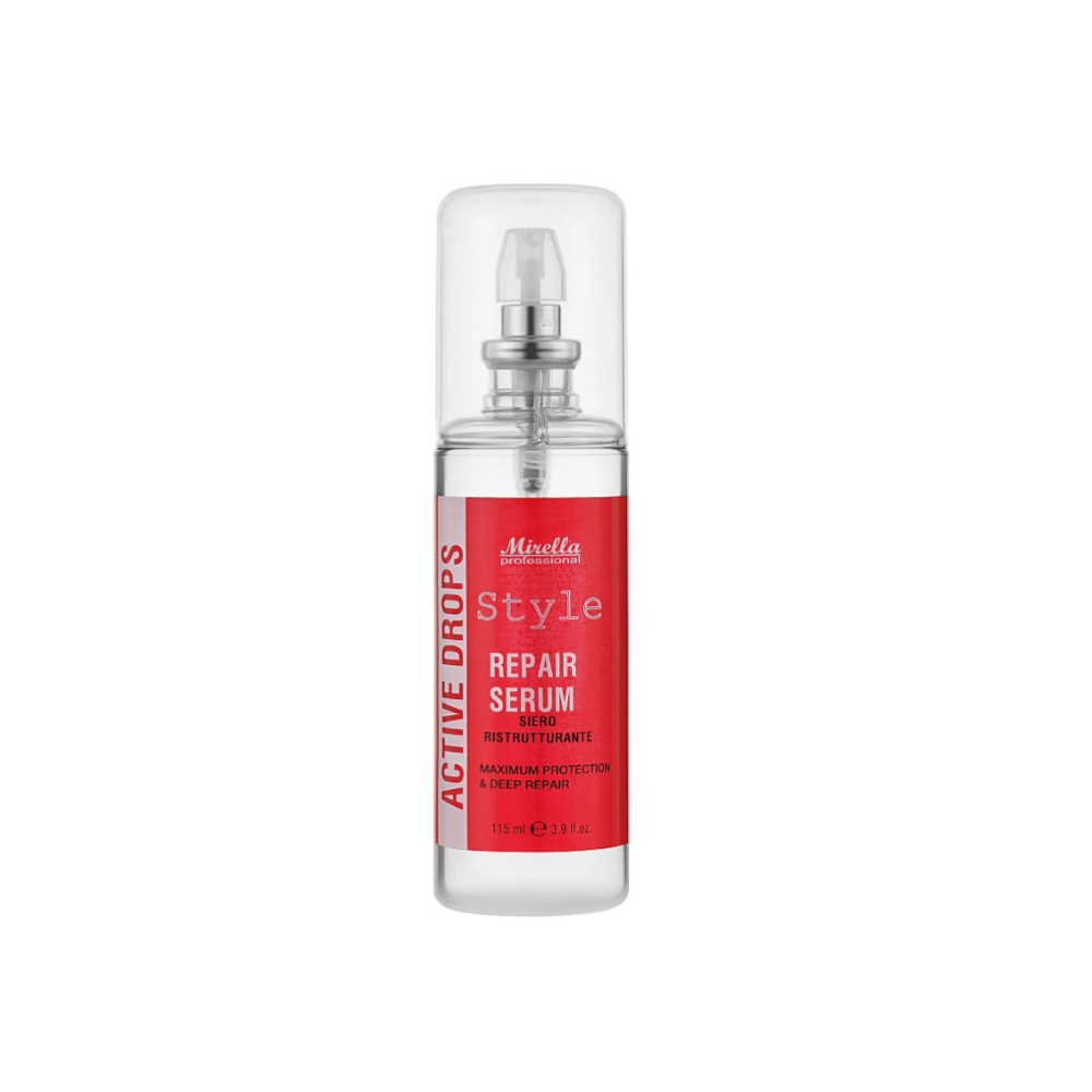 Сироватка оновлююча для волосся Mirella Professional Active Drops Repair Serum 115 мл