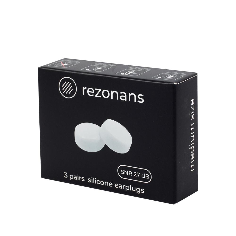 Беруши для сна Rezonans силикон 6 шт. с уровнем защиты SNR 27 дБ Беруши для сна Rezonans силикон 6 шт. с уровнем защиты SNR 27 дБ