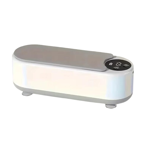 Ультразвуковий очищувач окулярів 2020 Polyclean з бездротовим керуванням White (77360)