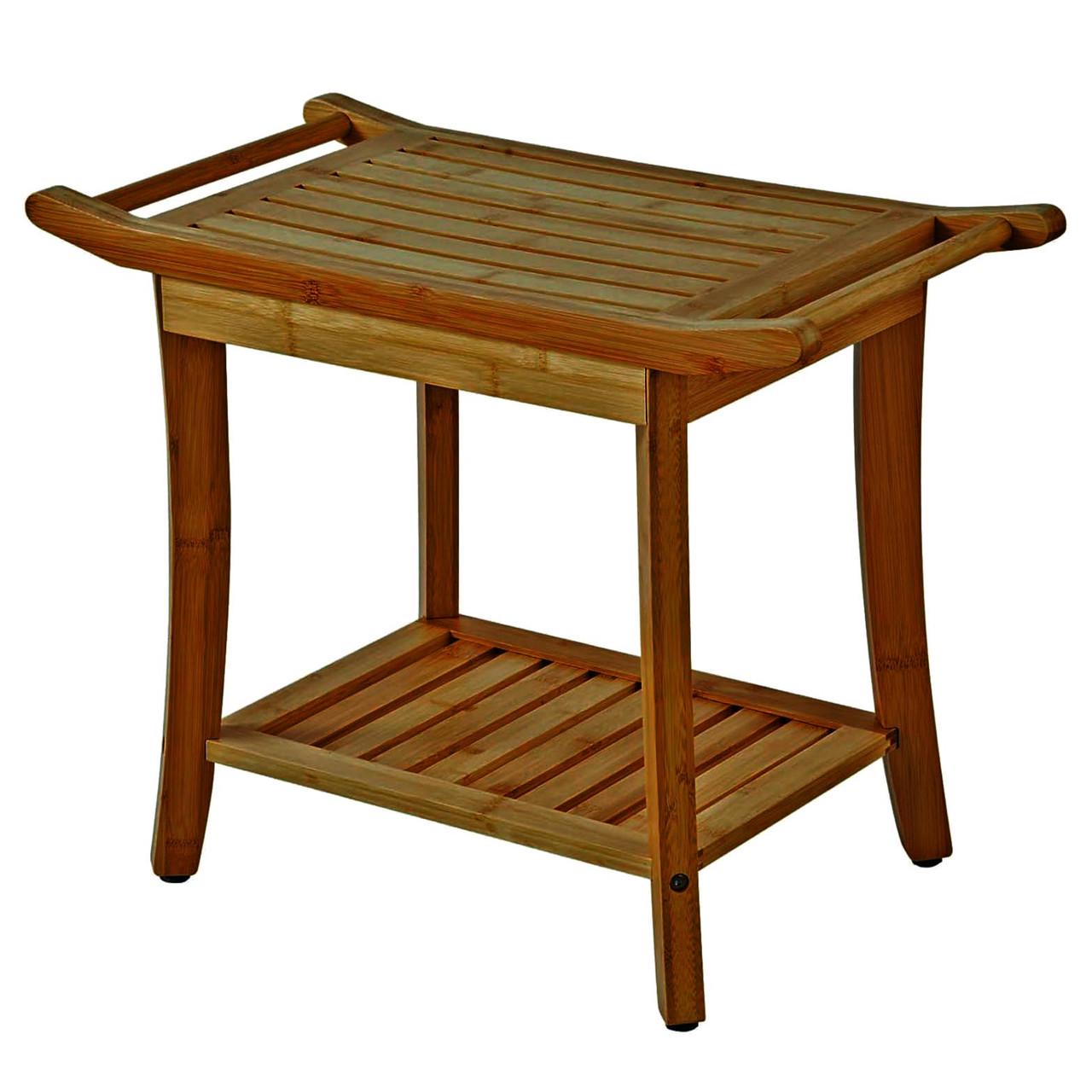 Табурет для ванной из дерева Хамалис Охра (ТВН-013804) Табурет для ванной из дерева Хамалис Охра (ТВН-013804)