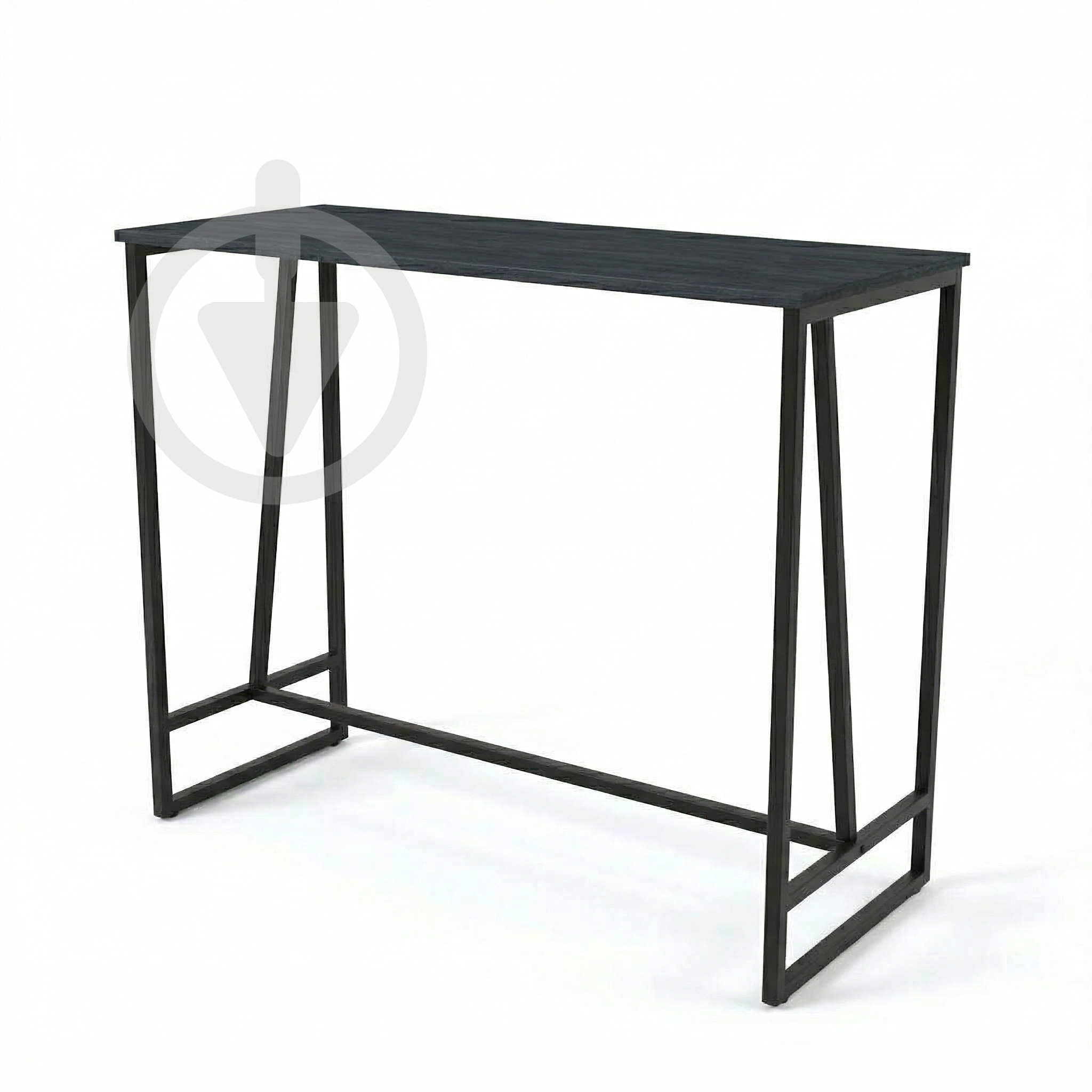 Барный стол AVVS Remond Лофт 1110х470 мм ДСП 18 мм/металлический каркас Черный/Каменный Уголь Барный стол AVVS Remond Лофт 1110х470 мм ДСП 18 мм/металлический каркас Черный/Каменный Уголь