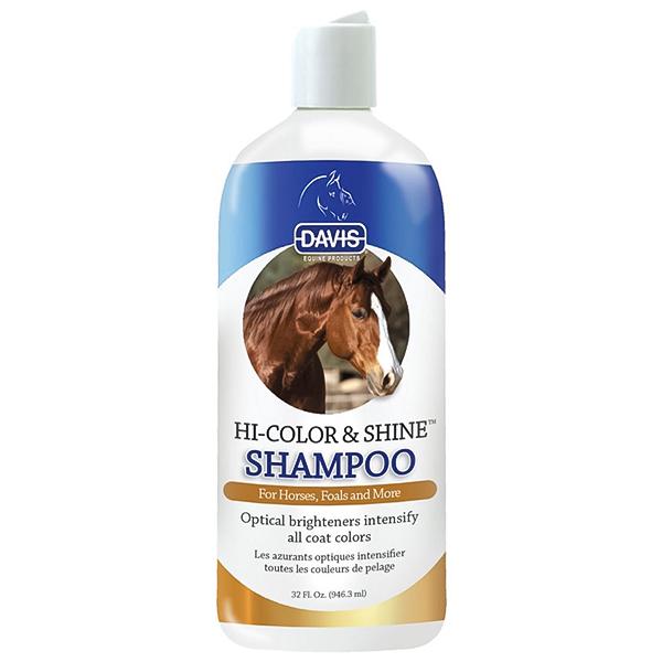 Шампунь для собак/лошадей Davis Hi-Color&Shine Shampoo цвет и блеск 946 мл (E.HCSS32)