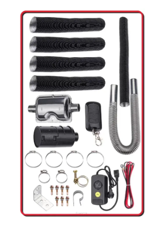 Обігірівач дизельний повітряний Webasto з пультом ДУ і РК-дисплеєм RED TECHNIC RTAGO0128 8 кВт 12/24/230 В - фото 6 Обігірівач дизельний повітряний Webasto з пультом ДУ і РК-дисплеєм RED TECHNIC RTAGO0128 8 кВт 12/24/230 В - фото 6