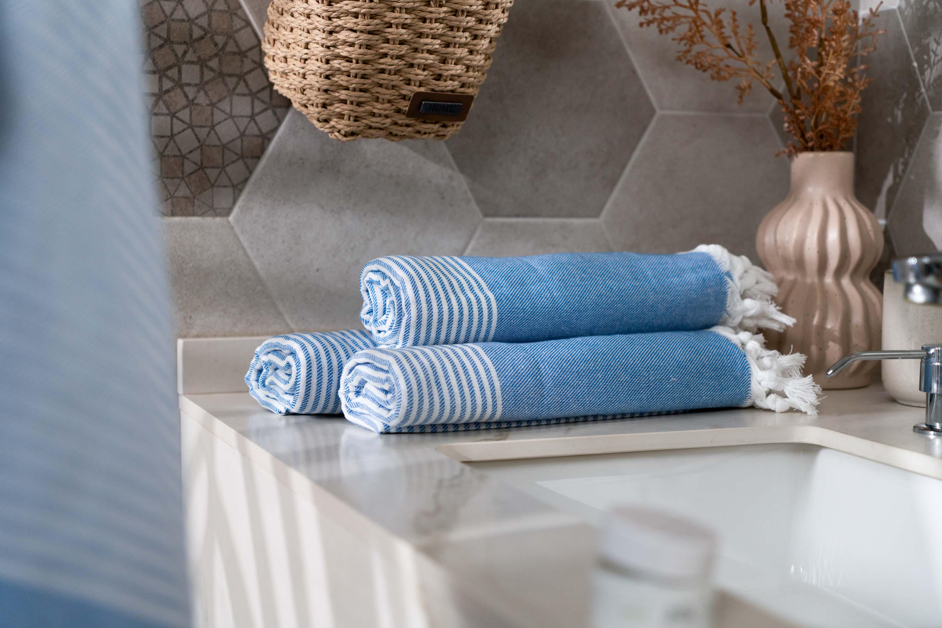 Рушник Ardesto SPA 90х170 см Синій (ART2690BL) - фото 6