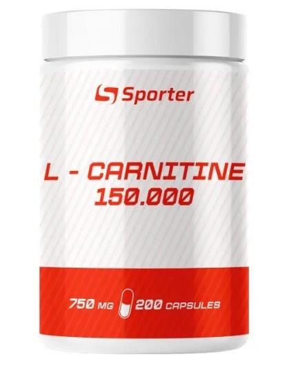 Жиросжигатель Sporter L-carnitine 150 000-200 капсул (1922514473)
