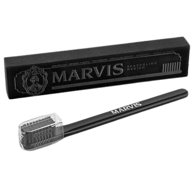 Зубная щетка Marvis средней жесткости 16 см Черный Зубная щетка Marvis средней жесткости 16 см Черный