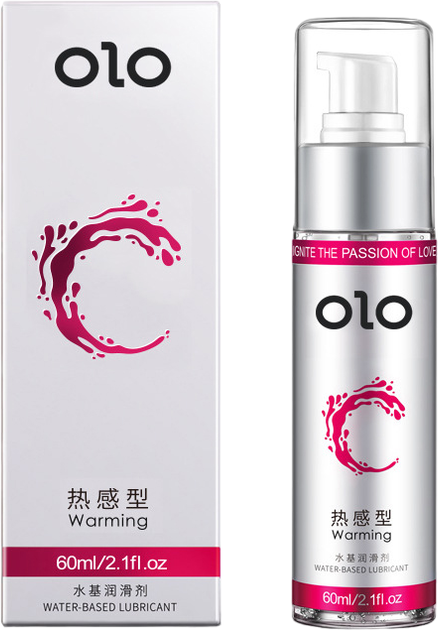 Лубрикант OLO Warming на водній основі з зігріваючим ефектом 60 мл (ROZ6400230293)