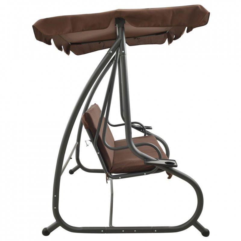 Садовые качели JUST GARDEN Relax Comfort Коричневый (2371523684_kala_2) - фото 5