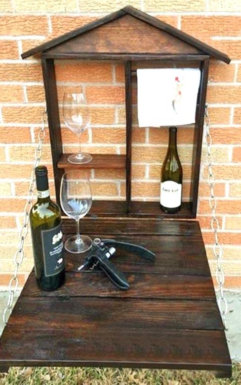 Бар настенный из дерева Паскуаль Капучино (НББ-000409)