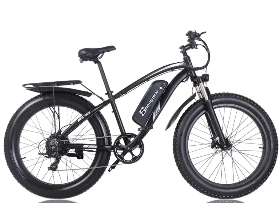 Электровелосипед Shengmilo MX02S 48В 17 Ач 1000 Вт 40 км/ч Черный (18168) Электровелосипед Shengmilo MX02S 48В 17 Ач 1000 Вт 40 км/ч Черный (18168)