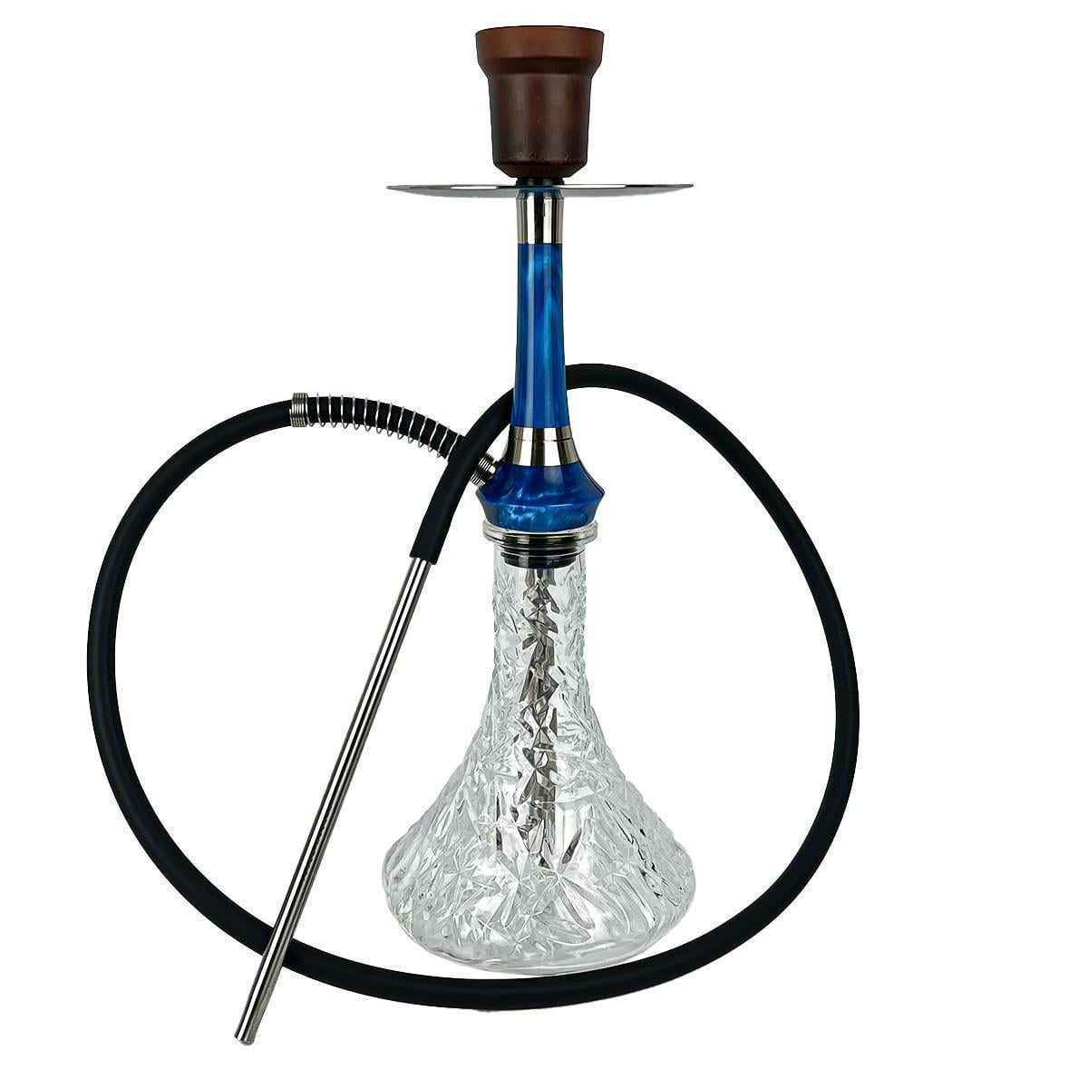 Кальян Totem Hookah Monolit Optima Ocean Blue Craft Crystal Clear