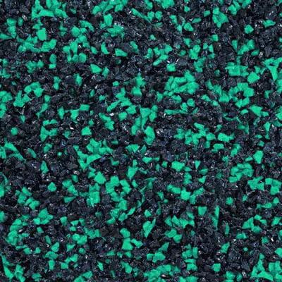 Резиновое покрытие-мягкий асфальт Микс 50% 1м.кв. 10 мм Зеленый (2562228261)